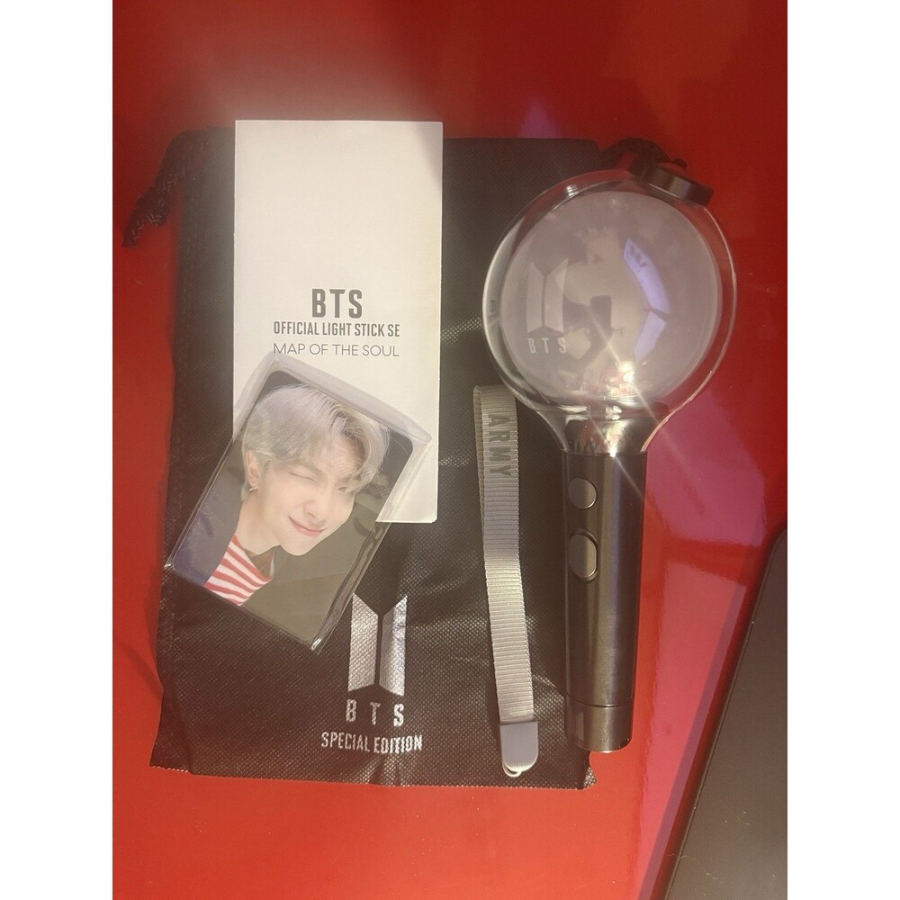 BTS Light Stick SE Map Of The Soul Army Bomb Photo Cards Strap Carry Bag - Picture 6 of 11